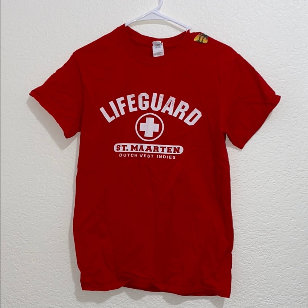 Red LifeGuard T-Shirt